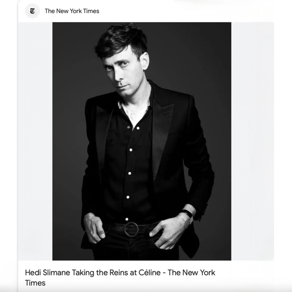 CELINE X Hedi Slimane Men's Biker Wallet With Chain In Python New With Tags - Picture 5 of 12